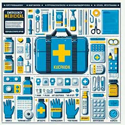Склад аптечки для тривожної валізи