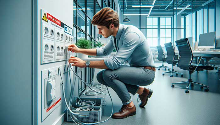 Електробезпека в офісі