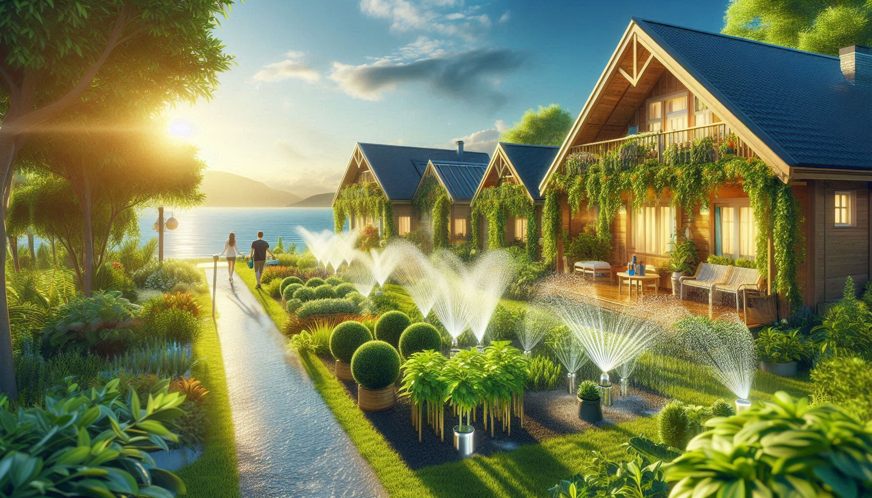 Блог ОГСТ Связист. Квітуче садове товариство на березі моря. Питна вода. Активний полив саду огороду