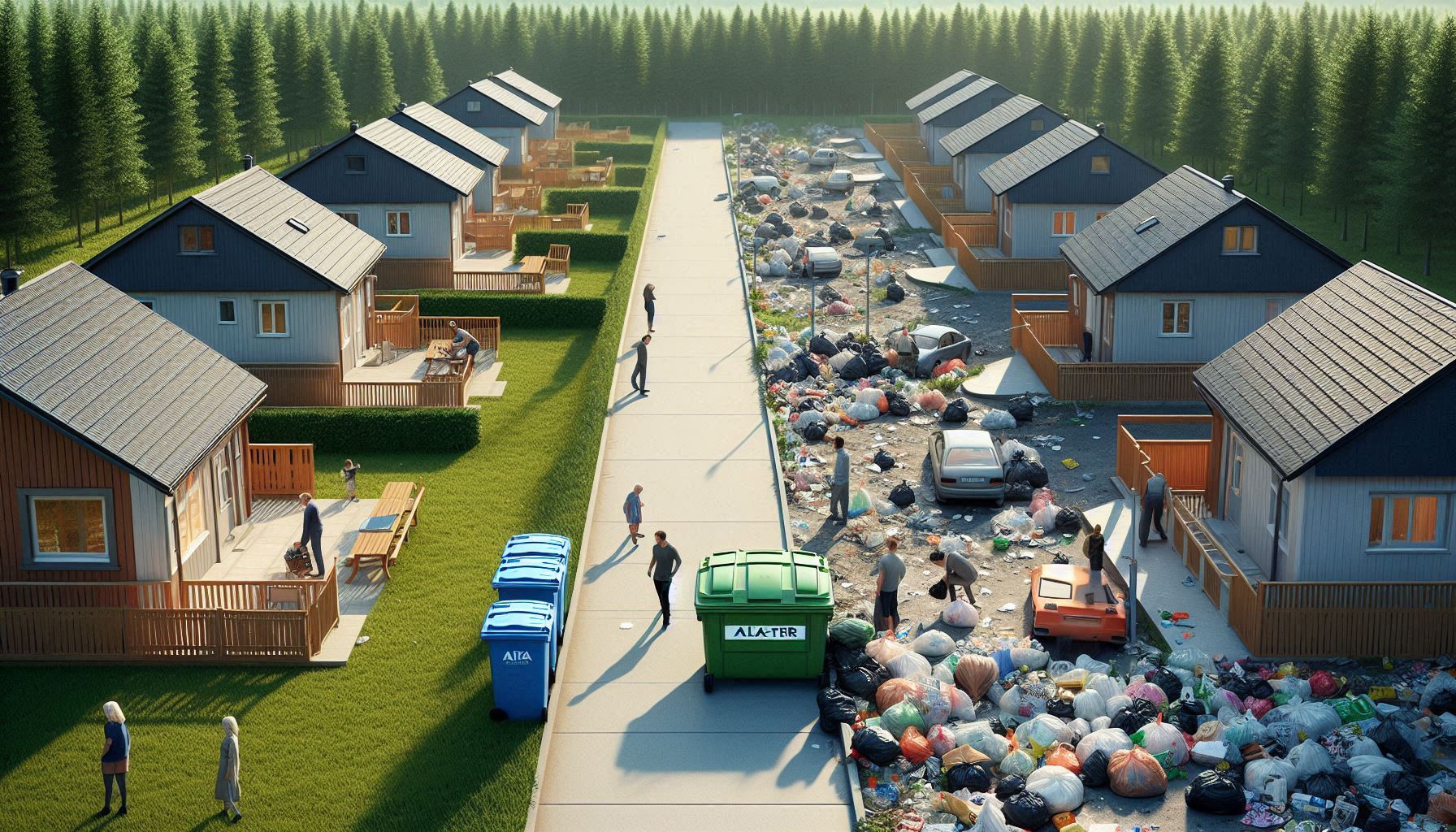 Сміття треба прибирати в квітучому ОГСТ Связист